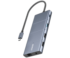 Anker Anker PowerExpand 11-In-1 USB-C Hub Grijs - Multiport Adapter