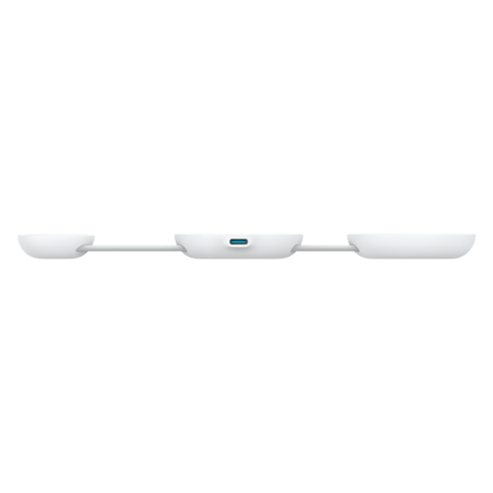 Anker Anker MagGo 3-In-1 Vouwbare Draadloze Snellader 15W Qi2 - Wit