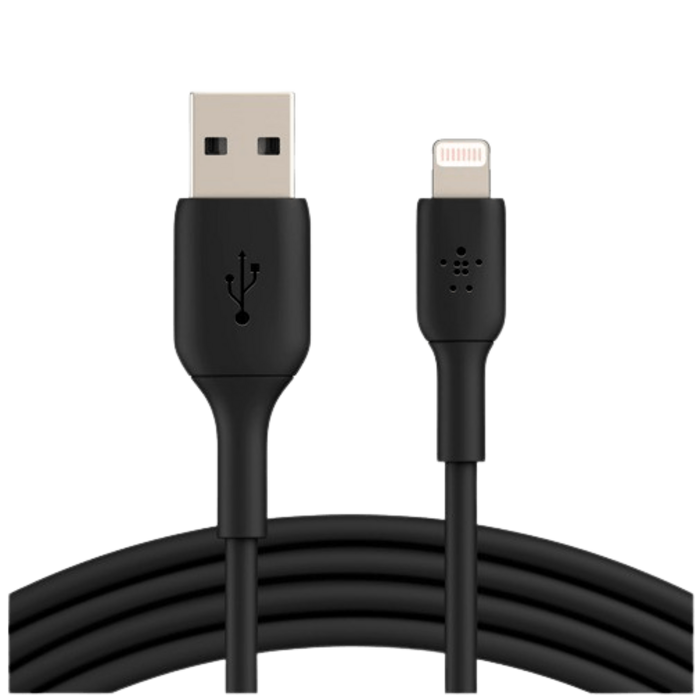 Belkin Belkin Boost Charge Lightning naar USB-A Kabel 0,15m - Zwart