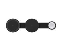 Anker Anker MagGo 3-In-1 Vouwbare Draadloze Snellader (15W Qi2) - Zwart