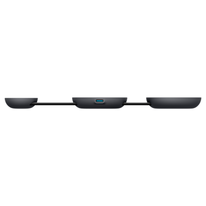 Anker Anker MagGo 3-In-1 Vouwbare Draadloze Snellader (15W Qi2) - Zwart
