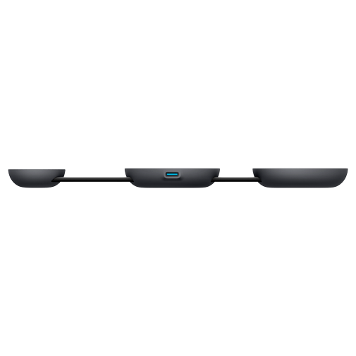 Anker Anker MagGo 3-In-1 Vouwbare Draadloze Snellader (15W Qi2) - Zwart