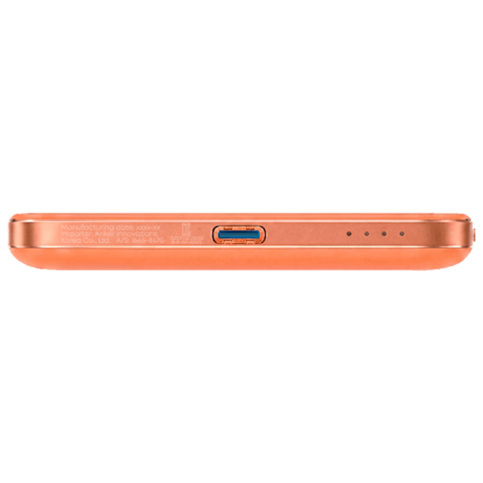 Anker Anker Nano USB-C Draadloze Powerbank 5.000mAh - Oranje