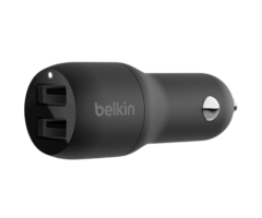 Belkin Belkin Boost Charge Dual USB Snelle Autolader 12W Zwart