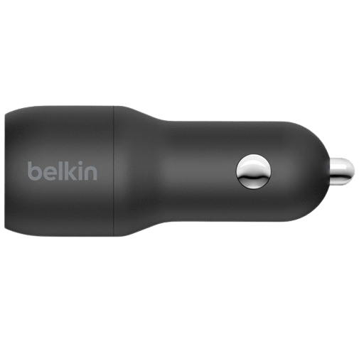 Belkin Belkin Boost Charge Dual USB Snelle Autolader 12W Zwart