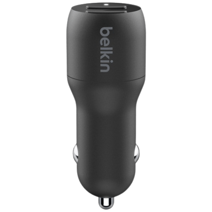 Belkin Belkin Boost Charge Dual USB Snelle Autolader 12W Zwart