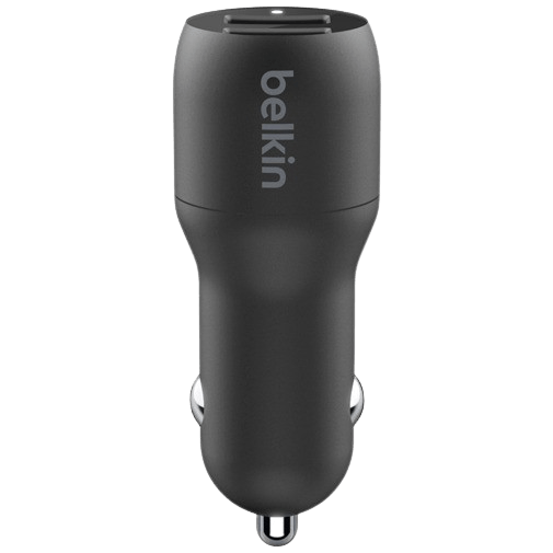 Belkin Belkin Boost Charge Dual USB Snelle Autolader 12W Zwart