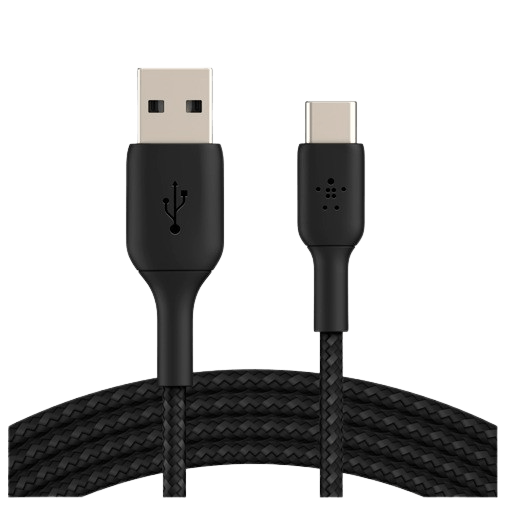 Belkin Belkin Boost Charge USB-C naar USB-C Gevlochten Kabel 2M Zwart