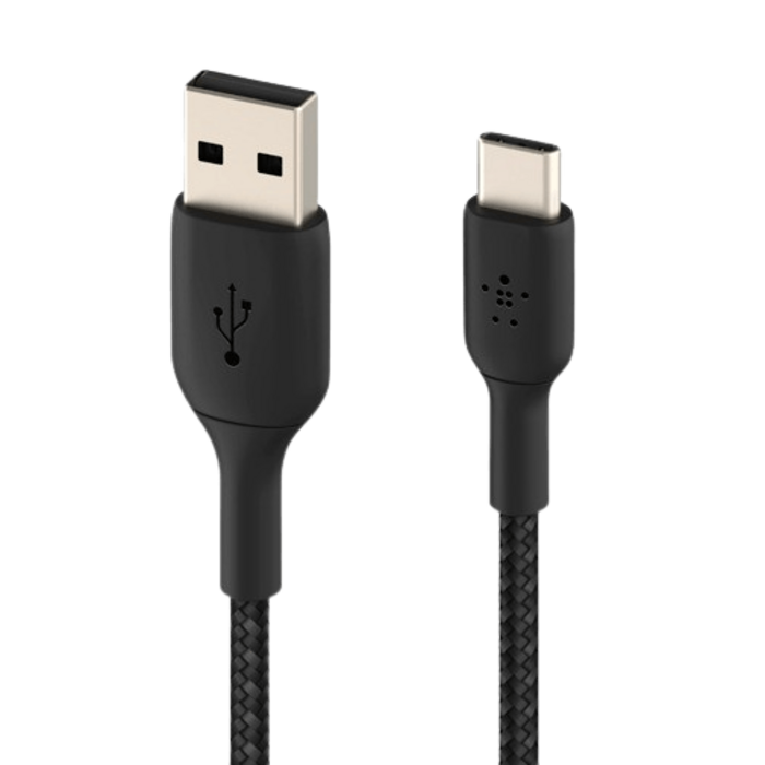 Belkin Belkin Boost Charge USB-C naar USB-C Gevlochten Kabel 2M Zwart