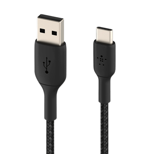 Belkin Belkin Boost Charge USB-C naar USB-C Gevlochten Kabel 2M Zwart