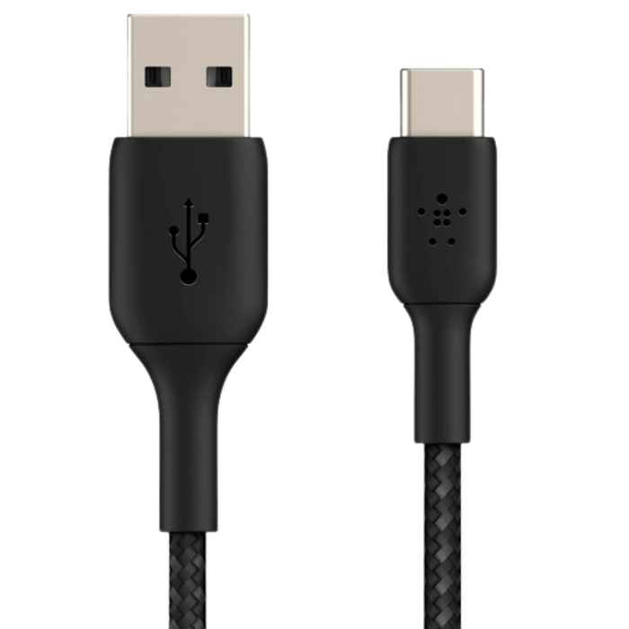Belkin Belkin Boost Charge USB-C naar USB-C Gevlochten Kabel 2M Zwart