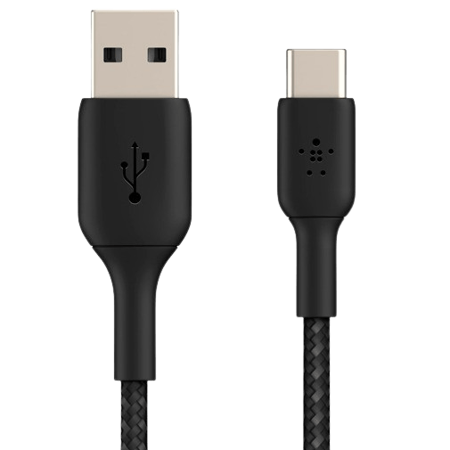 Belkin Belkin Boost Charge USB-C naar USB-C Gevlochten Kabel 2M Zwart