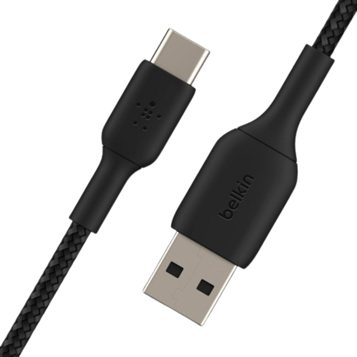 Belkin Belkin Boost Charge USB-C naar USB-C Gevlochten Kabel 2M Zwart