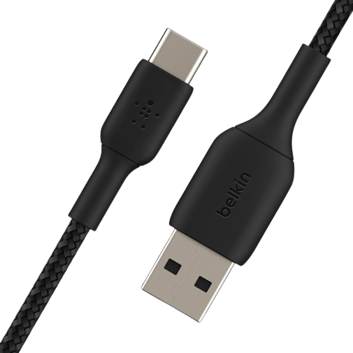 Belkin Belkin Boost Charge USB-C naar USB-C Gevlochten Kabel 2M Zwart