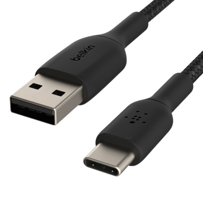 Belkin Belkin Boost Charge USB-C naar USB-C Gevlochten Kabel 2M Zwart
