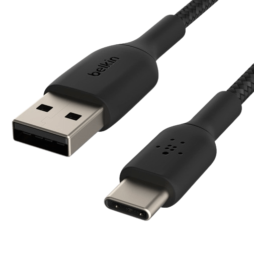 Belkin Belkin Boost Charge USB-C naar USB-C Gevlochten Kabel 2M Zwart