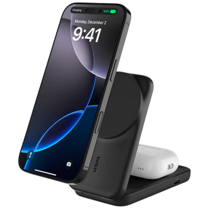 Belkin Belkin Ultracharge 2-in-1 Draadloze Oplader 25W Zwart