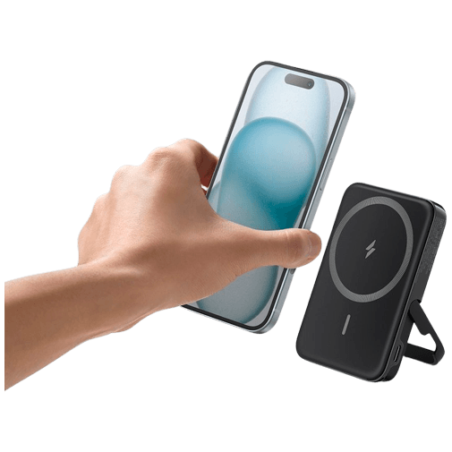 Anker Anker 322 MagGo Magnetische Draadloze Powerbank 5.000mAh - Zwart