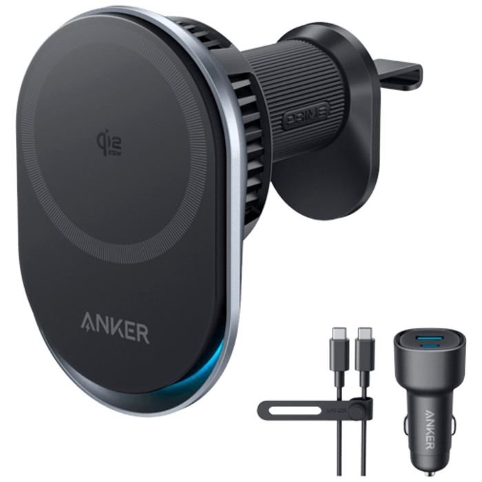 Anker Anker Prime Draadloze Autolader 25W Zwart