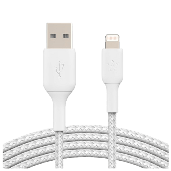Belkin Belkin Boost Charge Lightning Gevlochten Kabel 1m White
