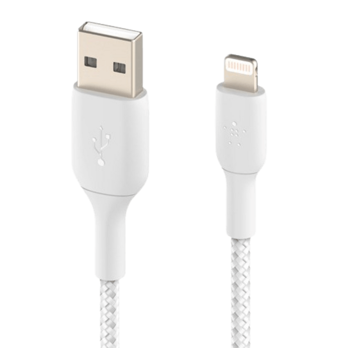 Belkin Belkin Boost Charge Lightning Gevlochten Kabel 1m White