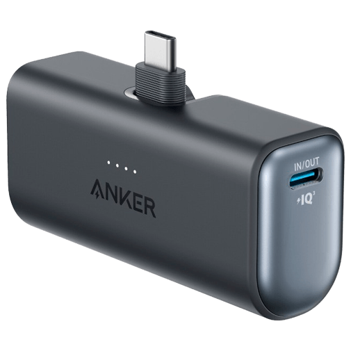 Anker Anker Nano Snellader Powerbank 5.000mAh Zwart - 22.5W USB-C