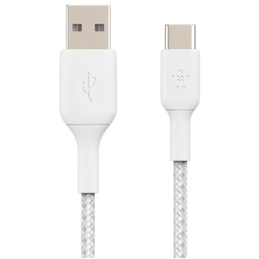 Belkin Belkin Boost Charge USB-C Gevlochten Kabel 1m - Wit