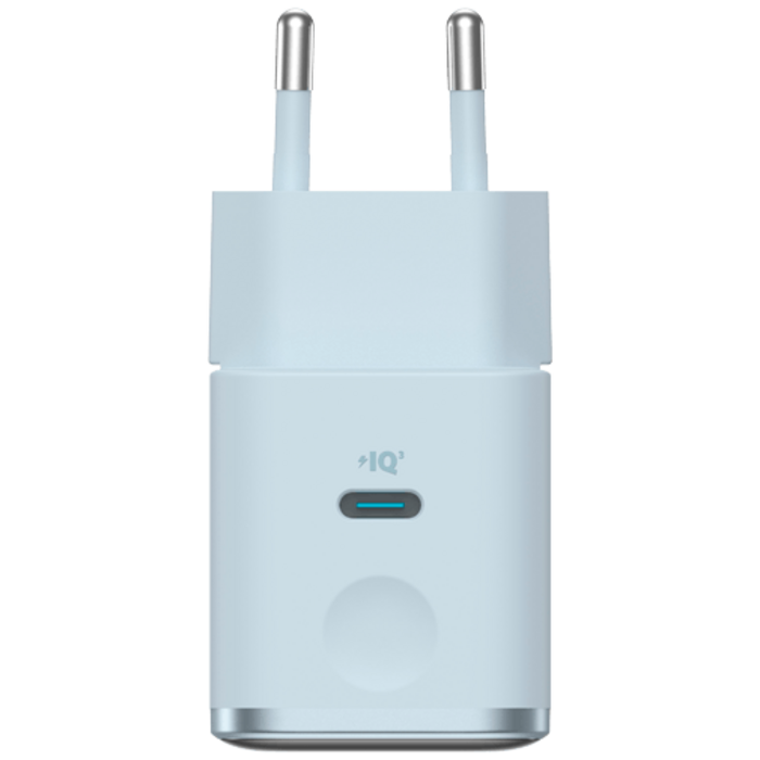 Anker Anker Nano USB-C Snellader 45W met Display - Lichtblauw