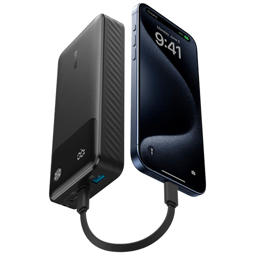 Anker Anker Snellader Powerbank 20.000mAh Zwart