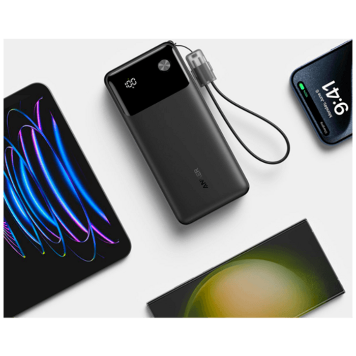 Anker Anker Snellader Powerbank 20.000mAh Zwart