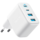 Anker Zolo Dual USB-A + Dual USB-C Snellader 50W - Wit