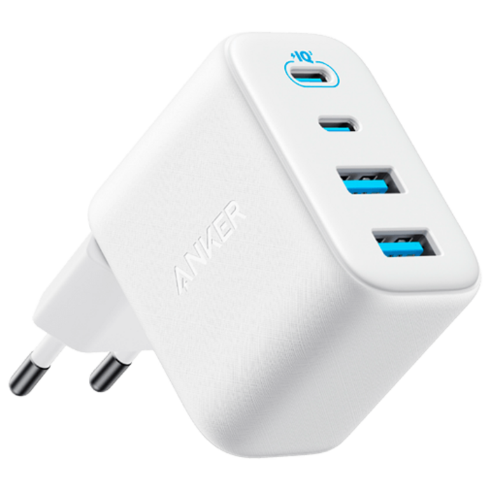 Anker Anker Zolo Dual USB-A + Dual USB-C Snellader 50W - Wit