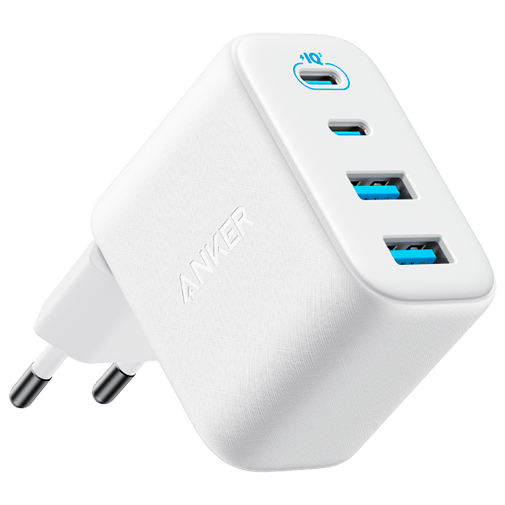 Anker Anker Zolo Dual USB-A + Dual USB-C Snellader 50W - Wit