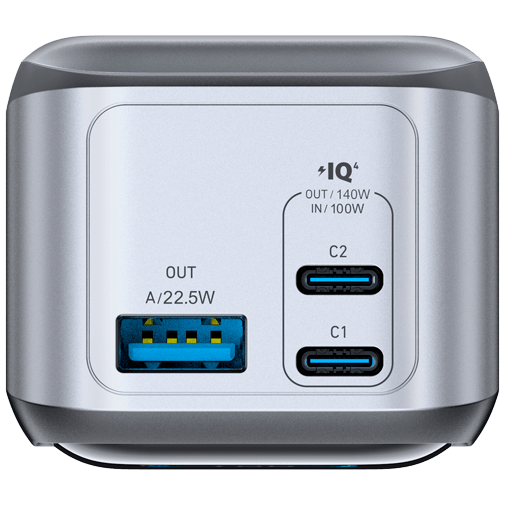 Anker Anker Prime Dual USB-C + USB-A Snellader Powerbank 20.000mAh Zilver