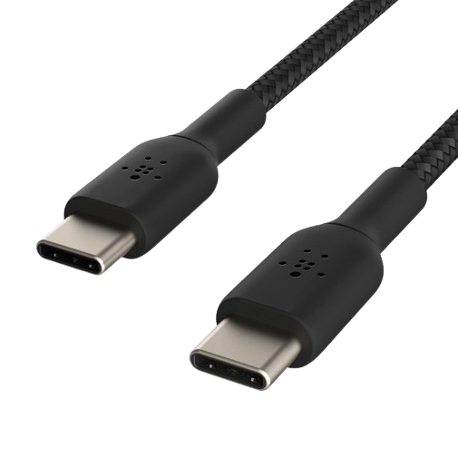 Belkin Belkin Boost Charge Gevlochten USB-C naar USB-C Kabel 1m - Zwart