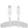 Belkin Boost Charge USB-C naar Lightning Kabel 1m Gevlochten Wit