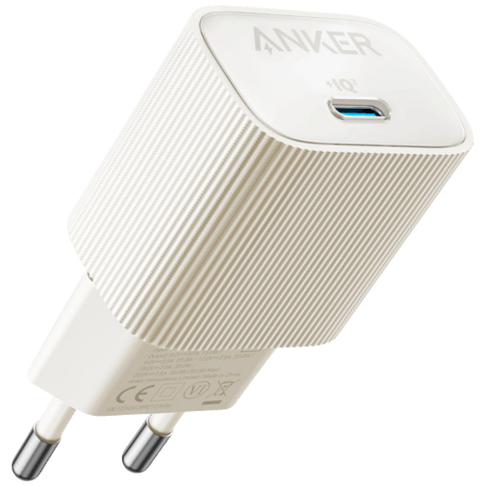 Anker Anker Nano 4 USB-C Snellader 30W Beige