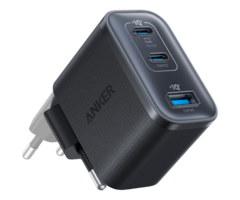 Anker Anker Dual USB-C + USB-A Snellader 70W Zwart