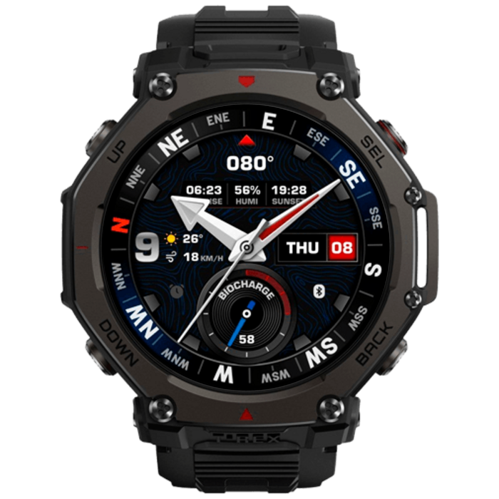 Amazfit Amazfit T-Rex 3 Pro 48mm Smartwatch - Zwart