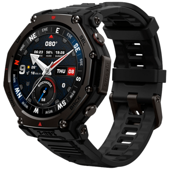 Amazfit Amazfit T-Rex 3 Pro 48mm Smartwatch - Zwart