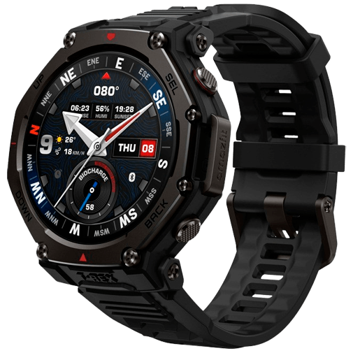 Amazfit Amazfit T-Rex 3 Pro 48mm Smartwatch - Zwart
