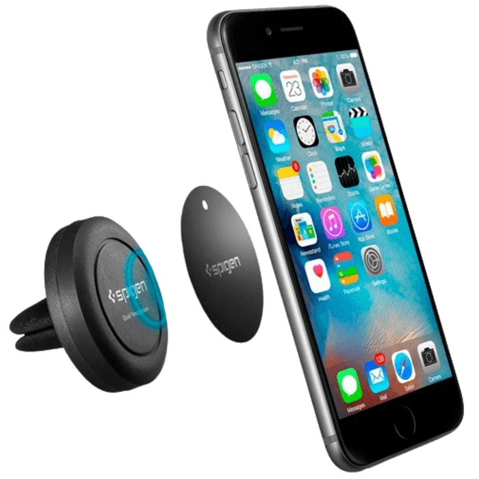 Spigen Spigen Universele Magnetische Autohouder voor Smartphone