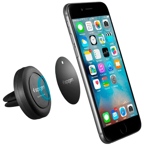 Spigen Spigen Universele Magnetische Autohouder voor Smartphone