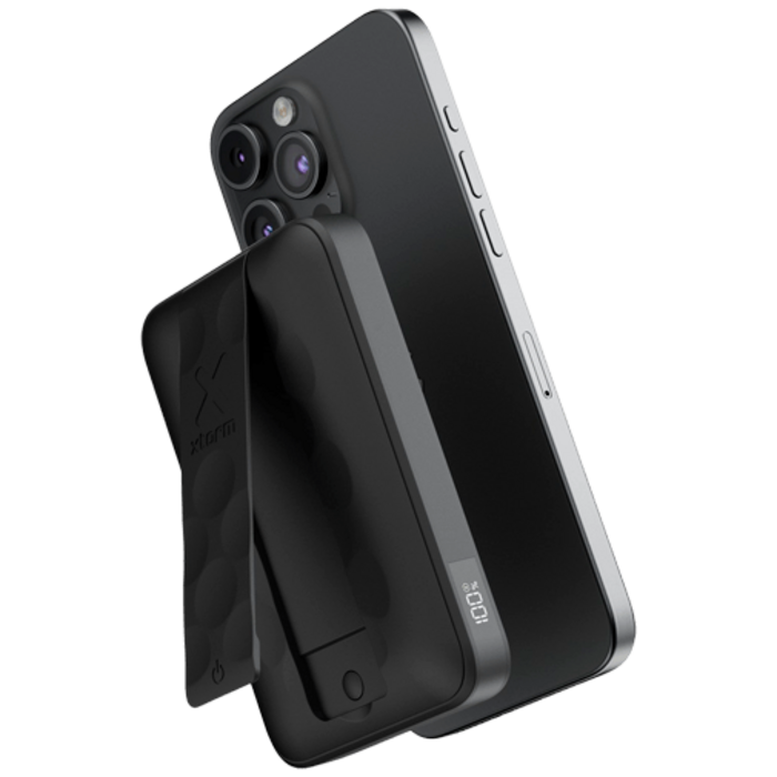 Xtorm Xtorm Magnetic USB-C Draadloze Snellader Powerbank 10.000mAh - Zwart