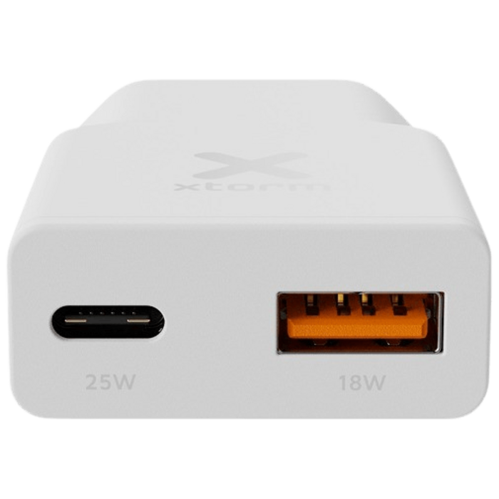 Xtorm Xtorm Go2 Slimline USB-C Snellader 25W - Wit