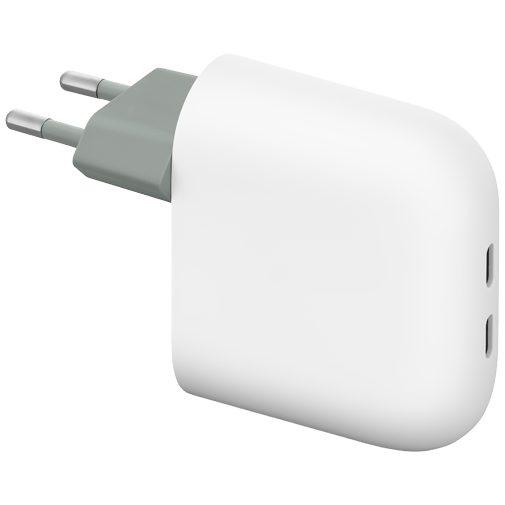 Google Google Flex 67W Dual USB-C Snellader Wit
