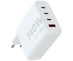Xtorm Xtorm GaN2 Ultra USB & 3x USB-C Snellader 140W - Wit