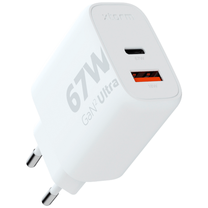 Xtorm Xtorm GaN2 Ultra USB & USB-C Snellader 67W Wit