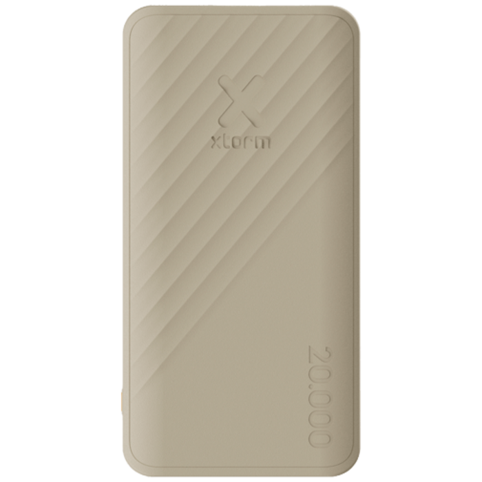 Xtorm Xtorm Go2 USB-C Snellader Powerbank 20.000mAh - Beige