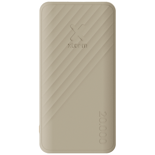 Xtorm Xtorm Go2 USB-C Snellader Powerbank 20.000mAh - Beige